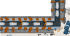 Car factory assembly illustration